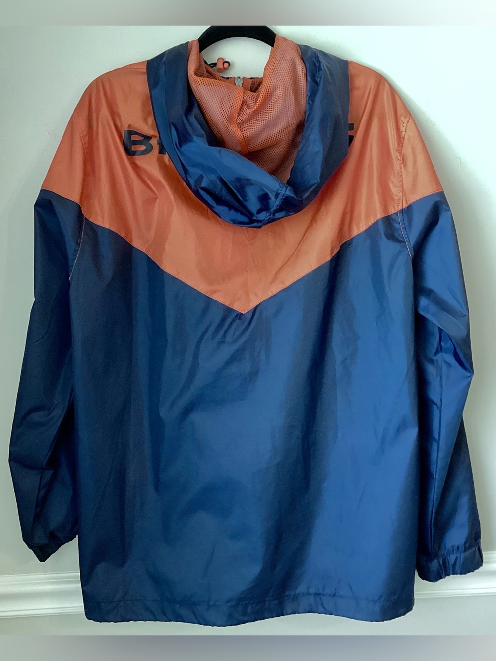 Denver Broncos Lightweight Windbreaker Rain Jacket NFL Team Apparel Extra-Large - Picture 2 of 10